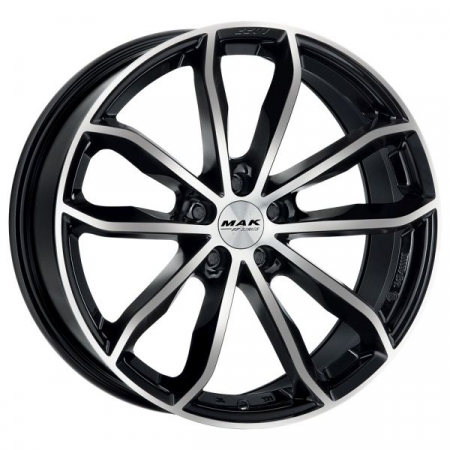 Anvelope - Janta aluminiu 9x20, 5x112, CH 66,45, ET: 26; potrivit IVECO DAILY II, DAILY III; MERCEDES E (C207), E T-MODEL (S212) 03.80- MAK 24H-FF Black Mirror