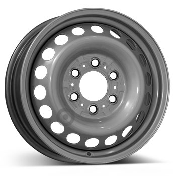 Anvelope - Janta otel 6.5x16, 6x130, CH84, ET: 62; ALCAR argintiu potrivit MERCEDES SPRINTER 3,5-T (B906), SPRINTER 3,5-T (B907), SPRINTER 3,5-T (B907, B910), SPRINTER 3-T (B906) 04.06-12.23