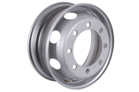 Janta otel 6.75x19.5, 8x275, CH 221, ET: 133; KRONPRINZ argintiu Anvelope - Janta otel 6.75x19.5, 8x275, CH 221, ET: 133; KRONPRINZ argintiu