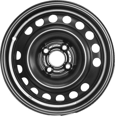 Anvelope - Janta otel 6x15, 4x100, CH 56,5, ET: 43; CMR potrivit OPEL MERIVA A, TIGRA 05.03-12.10