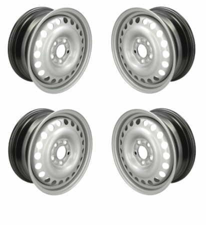 Anvelope si Jante - Set 4 Jante otel Ford Transit Connect 2003-2014 6Jx15''H2, 5x108x63.3, ET 52.5