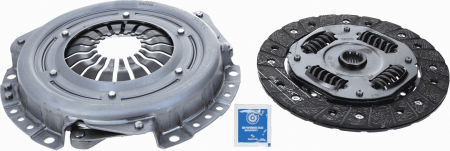 Kit ambreiaj potrivit FORD FIESTA IV, FIESTA V, FIESTA/MINIVAN, FUSION, KA, PUMA; MAZDA 121 III, 2 1.0-1.4 1995-2012 (190mm) [2]