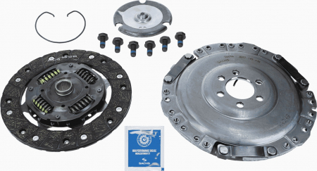 Kit ambreiaj potrivit SEAT CORDOBA, IBIZA II, TOLEDO I; VW GOLF III, GOLF IV, VENTO 1.8/2.0 1991-2002 (210mm) [2]