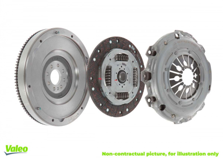 Kit ambreiaj cu volanta rigida (239mm) potrivit VOLVO C30, S40 II, V40, V50; FORD C-MAX II, FIESTA VII, FOCUS III, FOCUS III/KOMBI, GRAND C-MAX, KUGA II, MONDEO V 1.5D/1.6D 12.08- [2]