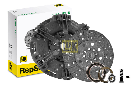 Kit ambreiaj (280mm) potrivit AGRIFULL 46, 66, DERBY, GRISO, JOLLY, RODEO, TORNADO, TOSELLI; CASE IH FARMALL, JX; FIAT 400, 500, 5000, 55-XX, 600, 6000, 60-XX, 62-XX, 65-XX, 700, 70-XX [2]
