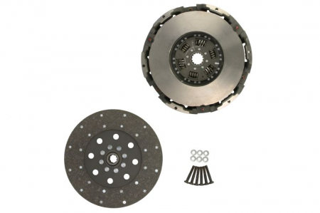 Kit ambreiaj (280mm) potrivit AGRIFULL 46, 66, DERBY, GRISO, JOLLY, RODEO, TORNADO, TOSELLI; CASE IH FARMALL, JX, VJ; FIAT 400, 500, 5000, 55-XX, 600, 6000, 60-XX, 62-XX, 65-XX, 700, 70-XX [1]