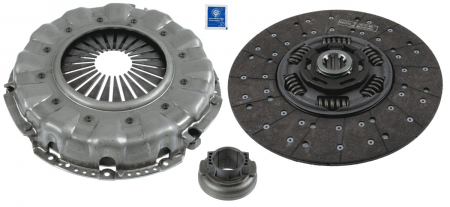 Set ambreiaj - Kit ambreiaj potrivit RVI MIDLINER 1992-2000 (350mm, nou)