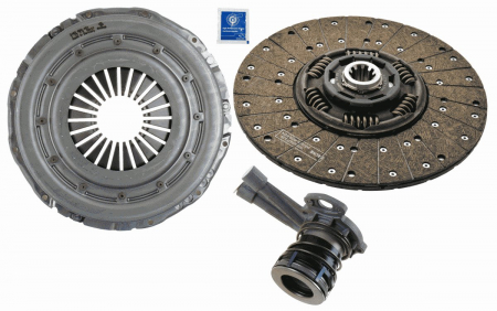 Set ambreiaj - Kit ambreiaj potrivit MAN L2000, M 2000 L dupa 2000 (362mm, nou)