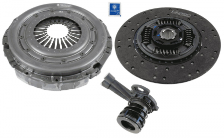 Set ambreiaj - Kit ambreiaj potrivit MERCEDES ATEGO, ATEGO 2, AXOR 2, ECONIC dupa 1998 (362mm, nou)