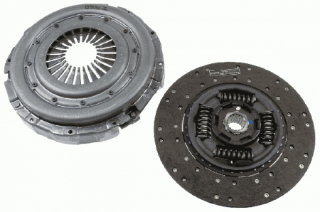Set ambreiaj - Kit ambreiaj potrivit MERCEDES ATEGO, ATEGO 2, AXOR 2, ECONIC, LK/LN2, UNIMOG, VARIO, VARIO (B667, B670, B668), VARIO (B670), VARIO (B670, B668, B667) dupa 1996 (362mm, nou)