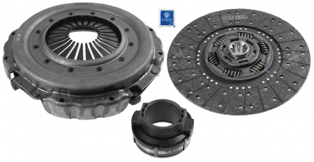 Set ambreiaj - Kit ambreiaj potrivit IVECO EUROCARGO I-III 2000-2015 (395mm, nou)