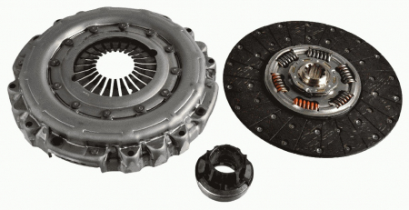 Set ambreiaj - Kit ambreiaj potrivit IVECO EUROCARGO I-III 2000-2015 (400mm, nou)