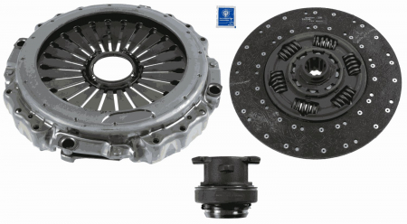 Set ambreiaj - Kit ambreiaj potrivit IVECO TRAKKER I; MAN TGX I; ASTRA HD 8 dupa 2004 (430mm, nou)