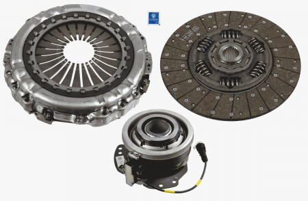 Set ambreiaj - Kit ambreiaj potrivit RVI KERAX, MAGNUM, PREMIUM 2; VOLVO 9700, 9900, B13, FH, FH II, FM, FM II, FM12, FMX, FMX II dupa 1998 (430mm, nou)