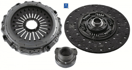 Set ambreiaj - Kit ambreiaj potrivit SCANIA G I, P I, R I, T 2003-2019 (430mm, nou)