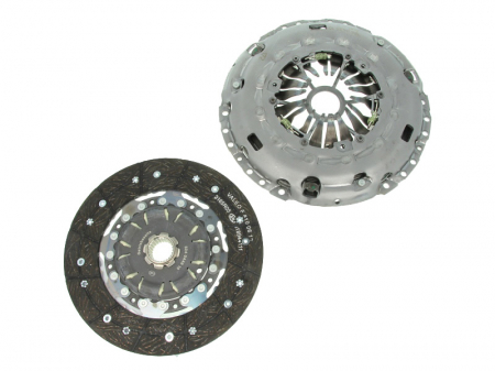 Set ambreiaj - Kit ambreiaj cu autoreglare potrivit VW TIGUAN 1.4 2007-2018 (cu capac ambreiaj, placa presiune volanta, fara rulment, 240mm)