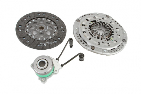 Kit ambreiaj (Cu capac ambreiaj; cilindru ambreiaj central; placa presiune; cu setare automata; cu Volanta, 200mm) potrivit MERCEDES A (W168) 1.7D-2.0D 07.98-06.12 [1]