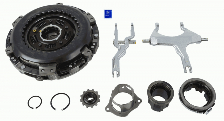 Kit ambreiaj cu placa dubla, cu rulment potrivit HYUNDAI IONIQ, KONA, KONA/SUV; KIA CEED, NIRO, NIRO I, XCEED 1.6H dupa 2016 (225mm) [1]
