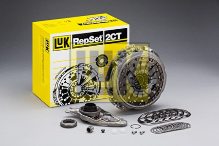 Kit ambreiaj cu placa dubla, cu rulment (Transmisie dublu ambreiaj) potrivit AUDI A1; SEAT IBIZA IV, IBIZA IV SC, IBIZA IV ST, TOLEDO IV; SKODA FABIA III; VW POLO, POLO V 1.4D 02.14-12.22