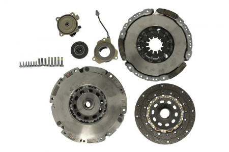 Kit ambreiaj cu placa dubla, cu rulment potrivit ALFA ROMEO 4C, 4C SPIDER, GIULIETTA, GIULIETTA/HATCHBACK; FIAT 500X, TIPO; JEEP RENEGADE; SUZUKI SX4 S-CROSS, VITARA 1.6D/1.8/2.0D dupa 2010 [1]