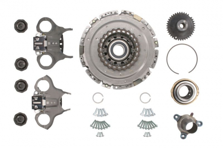 Set ambreiaj - Kit ambreiaj cu placa dubla, cu rulment potrivit FORD FIESTA VI 1.0 2013-2017