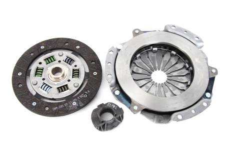 Set ambreiaj - Kit ambreiaj cu rulment (180mm) potrivit DACIA LOGAN, LOGAN II, LOGAN MCV II, SANDERO, SANDERO II; RENAULT CLIO I, CLIO II, CLIO II/HATCHBACK, CLIO III, KANGOO 1.0ALK-1.4LPG 03.93-