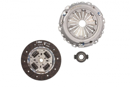 Set ambreiaj - Kit ambreiaj cu rulment (200mm) potrivit CITROEN BERLINGO, BERLINGO/MINIVAN, C2, C-ELYSEE, SAXO, XSARA; FIAT FIORINO; PEUGEOT 106 II, 206, 301, 306, PARTNER, PARTNER/MINIVAN 1.1-1.9D 02.96-