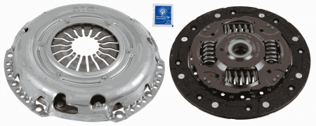 Set ambreiaj - Kit ambreiaj cu rulment potrivit FORD FIESTA V, FUSION; MAZDA 2 1.4D 2001-2012 (220mm)
