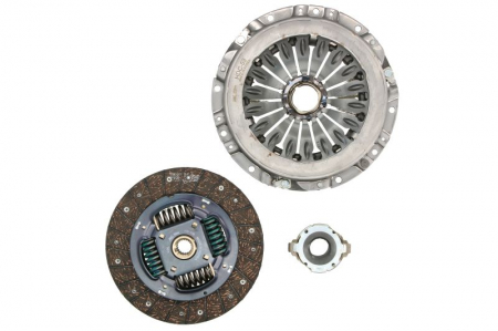 Ambreiaj - Kit ambreiaj cu rulment (225mm) potrivit HYUNDAI COUPE II, SANTA FÉ I; KIA CERATO I 1.6/2.0D/2.4 02.01-08.09