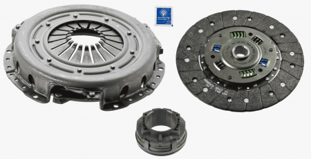 Kit ambreiaj cu rulment (242mm) potrivit FORD TRANSIT; LDV CONVOY 2.5D 12.85-04.09 [2]