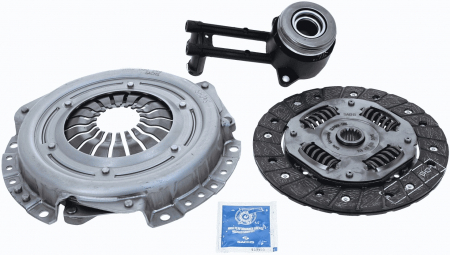 Kit ambreiaj cu rulment hidraulic (190mm) potrivit FIAT STILO; FORD FIESTA V, FUSION, KA; MAZDA 2 1.2-1.9D 06.98-12.12 [2]