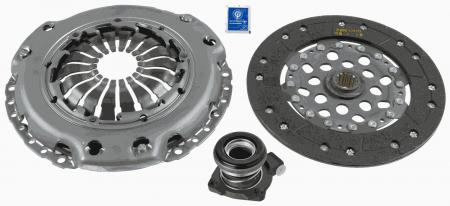 Kit ambreiaj cu rulment hidraulic (228mm) potrivit FIAT CROMA; OPEL ASTRA G, SIGNUM, VECTRA C, VECTRA C GTS, ZAFIRA A 2.0D/2.2 08.99-12.10 [2]