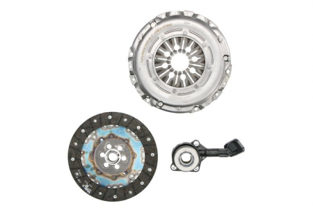 Set ambreiaj - Kit ambreiaj cu rulment hidraulic (239mm) potrivit VOLVO C30, C70 II, S40 II, S80 II, V50, V70 III; FORD C-MAX, FOCUS C-MAX, FOCUS II, FOCUS III, GALAXY II, KUGA I 1.8D/2.0D/2.3 10.03-12.17