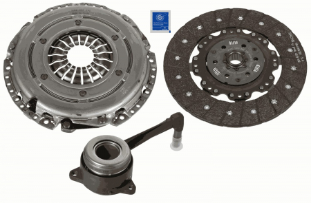 Kit ambreiaj cu rulment hidraulic (240mm) potrivit AUDI A1; VW POLO V 2.0 08.13-10.18 [2]
