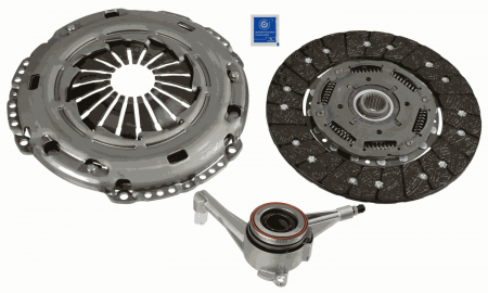 Set ambreiaj - Kit ambreiaj cu rulment hidraulic (240mm) potrivit VW TRANSPORTER T4 2.5D 05.98-04.03