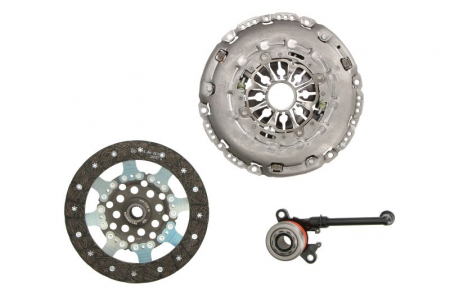 Set ambreiaj - Kit ambreiaj cu rulment hidraulic (250mm) potrivit NISSAN QASHQAI I, X-TRAIL II; RENAULT KOLEOS I 2.0D 02.07-