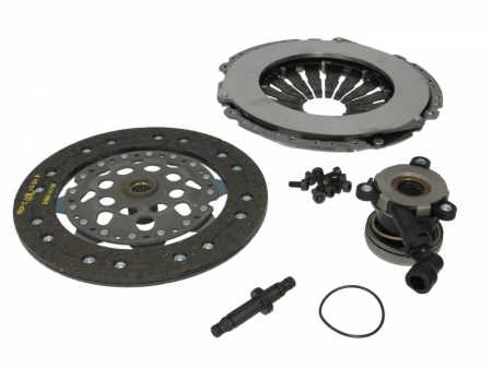 Kit ambreiaj cu rulment hidraulic (Cu capac ambreiaj; cilindru ambreiaj central; placa presiune, 220mm) potrivit SUZUKI SWIFT III 1.3D 08.05- [1]