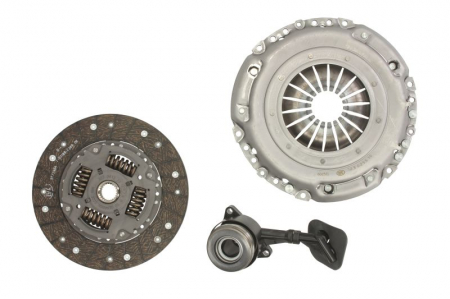 Set ambreiaj - Kit ambreiaj cu rulment hidraulic (Cu capac ambreiaj; cilindru ambreiaj central; placa presiune, 230mm) potrivit FORD GALAXY I, GALAXY MK I; SEAT ALHAMBRA 1.9D 03.95-03.10