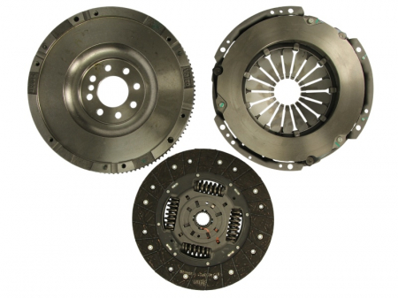 Kit ambreiaj cu volanta rigida (254mm) potrivit FORD TRANSIT 2.4D 04.06-08.14 [1]