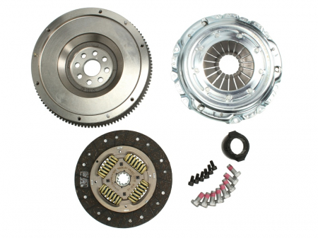 Set ambreiaj - Kit ambreiaj cu volanta rigida si rulment de presiune (228mm) potrivit BMW 3 (E36), 5 (E34), 5 (E39) 2.0/2.2 04.90-12.03