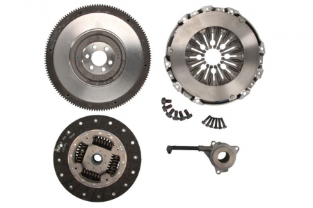 Kit ambreiaj cu volanta rigida si rulment pneumatic (240mm) potrivit AUDI A3, TT; FORD GALAXY I, GALAXY MK I; SEAT ALHAMBRA, CORDOBA, IBIZA III, LEON, TOLEDO II 1.8/1.9D/2.0D 03.95-03.10 [1]