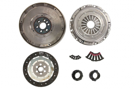 Ambreiaj - Kit ambreiaj cu volanta si rulment hidraulic (228mm) potrivit BMW 1 (E81), 1 (E82), 1 (E87), 1 (E88), 3 (E90), 3 (E91), 3 (E92), 3 (E93), 5 (E60), 5 (E61) 1.6/2.0 06.04-06.15