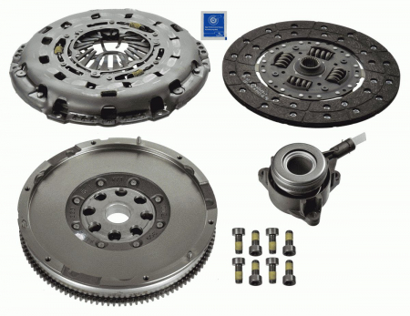 Kit ambreiaj cu volanta si rulment hidraulic (260mm) potrivit FORD TRANSIT 2.4D 03.04-08.14 [2]