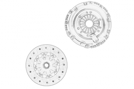 Ambreiaj - Kit ambreiaj (placa de presiune + disc) potrivit VW CRAFTER 2.0D 09.16-