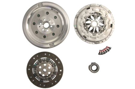 Set ambreiaj - Kit ambreiaj potrivit Audi A3; Seat Altea, Altea XL, Leon; Skoda Octavia II 2008-2017 - 1.6D/2.0D, cu volanta cu masa dubla, 230 mm, cu rulment