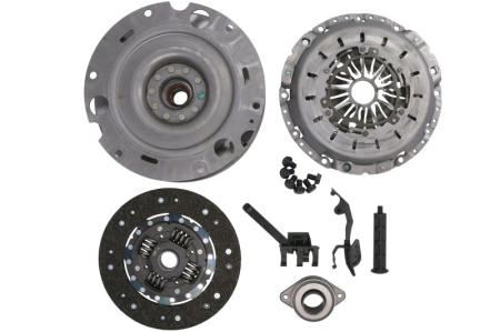 Set ambreiaj - Kit ambreiaj potrivit Audi A4 Allroad B8, A4 B8, A5, A6 C7, Q5 2007-2018 - 1.8-2.0D, 240 mm, cu rulment