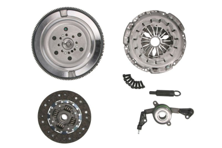 Set ambreiaj - Kit ambreiaj potrivit Mercedes E W212, Sprinter 3, 5-T B906, Sprinter 3-T B906 dupa 2006 - 2.1D/2.2D/2.5, cu volanta cu masa dubla, 240 mm, cu rulment