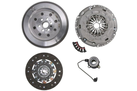 Set ambreiaj - Kit ambreiaj potrivit Opel Astra H, Astra H GTC, Astra J, Signum, Vectra C, Vectra C GTS, Zafira B 2004-2015 - 1.7D/1.9D, cu volanta cu masa dubla, 240 mm, cu rulment
