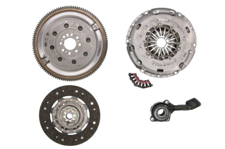 Set ambreiaj - Kit ambreiaj potrivit Volvo C30, S40 II, V50; BMW 3 E30; Ford Focus C-Max, Focus II, Galaxy MK II, S-Max 1984-2015 - 1.8/2.0D, cu volanta cu masa dubla, 240 mm, cu rulment