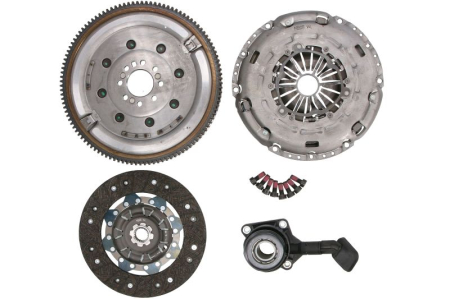 Set ambreiaj - Kit ambreiaj potrivit Volvo C70 II, S40 II, S80 II, V50, V70 III; BMW 3 E30; Ford C-Max, Focus C-Max, Focus II 1984-2015 - 1.8/2.0D, cu volanta cu masa dubla, 240 mm, cu rulment